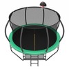 Jump Into Fun 14FT Outdoor Trampoline for Kids With Ladder,  Enclosure Net, Anti Rust Coating, Basketball Hoop For Kids and Adults - 3 of 4