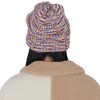 Anna-Kaci Winter Slouchy Beanie Hat Colorful Stretchy Knit Long Baggy Slouch Skull Cap for Women- Purple - 3 of 4