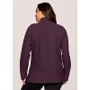 RBX Active Women's Lightweight Mock Cowl Neck Quilted Pullover Tunic with Thumbholes - 2 of 4