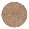 bali & pari Cady Seagrass Side Table Natural Brown - 4 of 4
