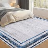 coucheta Modern Abstract Area Rugs for Living Room, Multi-size Washable Non-Slip Low-Pile Stain-Resistant Minimalist Carpet, for Bedroom, Dining Room - 2 of 4