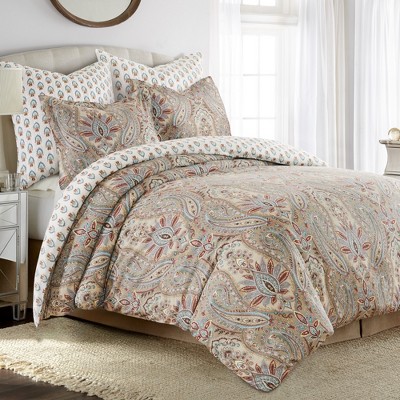 Kasey King Cotton Paisley Duvet Cover Set