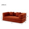 SKRAN Convertible Floor Sofa Bed, Modular Folding Sofa, 2-Seater Fold Out Couch Bed, With Convertible Blanket Pillow For Small Spaces - 2 of 4