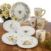 10.8" 4pk Earthenware Sweet As A Bee Dinner Plates - Certified International - 2 of 2
