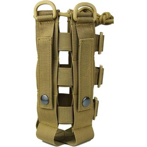 BABYYER Tactical Water Bottle Pouch for Molle Systems, Adjustable Outdoor Sports Kettle Carrier Holder - 1 of 4