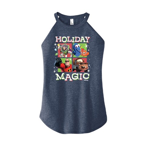 Women's - Disney - Holiday Magic Graphic High Neck Tank - image 1 of 2