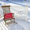 C&F Home 8" x 12" Merry Christmas Embroidered Small/Petite Accent Pillow - 2 of 4