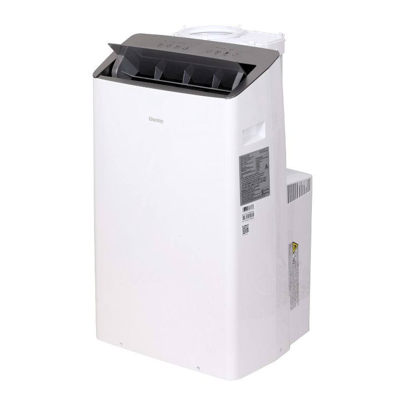 Danby DPA100B9IWDB-RF 12,000 BTU (10,000 SACC) Portable AC in White – Manufacturer Refurbished, 2 of 12