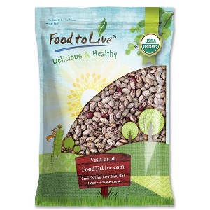 Organic Dried Cranberry Beans - by Food To Live - 1 of 4
