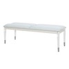 TiramisuBest Gold Bedroom Bench - Champagne Solid Wood & MDF Entryway, 54x18x19 Inches - 2 of 4