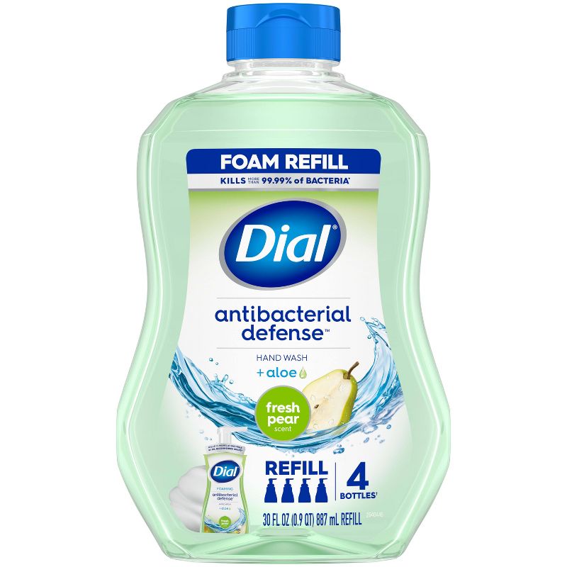 Dial Hand Soap Foaming Refill - Fresh Pear - 30 fl oz, 1 of 11