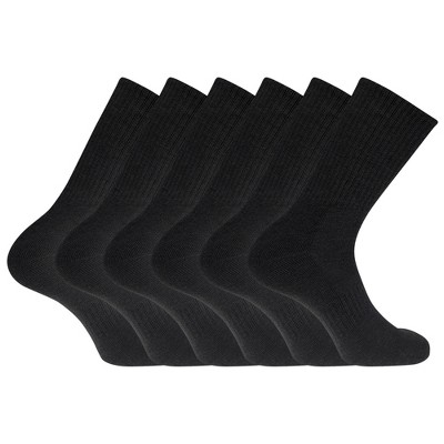 Dockers Men's Socks & Hosiery - 6-Pack Cushioned Athletic & Dress Crew Socks for Men