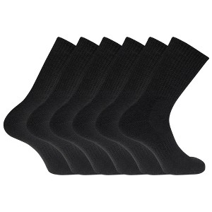 Dockers Men's Socks & Hosiery - 6-Pack Cushioned Athletic & Dress Crew Socks for Men - 1 of 4