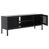 Zadie 2 Shelf Rattan Media Stand - MED5009 - Safavieh - 3 of 4