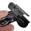 Unique Bargains Stationery Metal Spring Loaded File Ticket Binder Clips Bulldog Clip Black 6pcs - 3 of 3