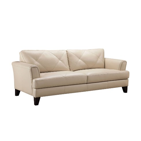 Target store leather couch