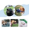 Unique Bargains Breathable Dog Muzzle Blue 1 Pc - 4 of 4