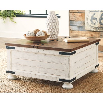 Distressed White Coffee Tables Target