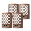 YANSUN 4-Pack 1W Plug-in Light-Controlled Night Light, Retro Dimming, 3000K Warm Light, U.S. Two-Prong Plug - 2 of 4