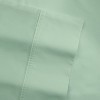 Pointehaven 500 Thread Count 100% Long Staple Cotton Solid Sateen Luxury Duvet Set - 3 of 3