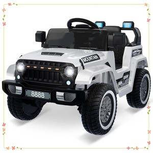 12V Kids Ride On Truck Car, Battery Powered Electric Vehicles with Remote Control - 1 of 4