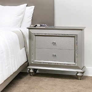 NicBex Nightstand with Drawers,Side Table with Metal Handles and Elegant Finish,Modern Bedside Table for Bedroom,Living Room - 1 of 4