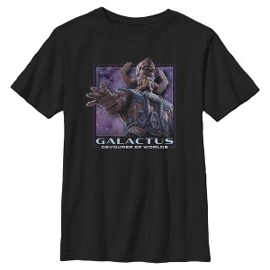 Boys The Fantastic Four: First Steps Galactus Devourer of Worlds Portrait T Shirt - 1 of 4