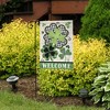 Briarwood Lane Patterned Shamrocks Welcome Garden Flag - 4 of 4