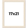 PosterPalooza | 17x21 Wide Barnwood Picture Frame, UV Acrylic, 6 Finishes - Grey, Brown, White, and Black - 2 of 4