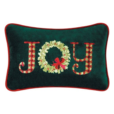  C&F Home Joy Embroidered Petite Pillow 