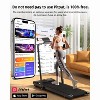 DeerRun 3 in 1 Walking Treadmill, 300 Weight Capacity Foldable Treadmill, 3.0HP Low Noise Under Desk Treadmills for Home Office - 4 of 4