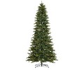 Nearly Natural 11-ft Belgium Fir Natural-Look Artificial Christmas Tree with 1250 Clear LED Lights and 4222 Bendable Branches - 2 of 4