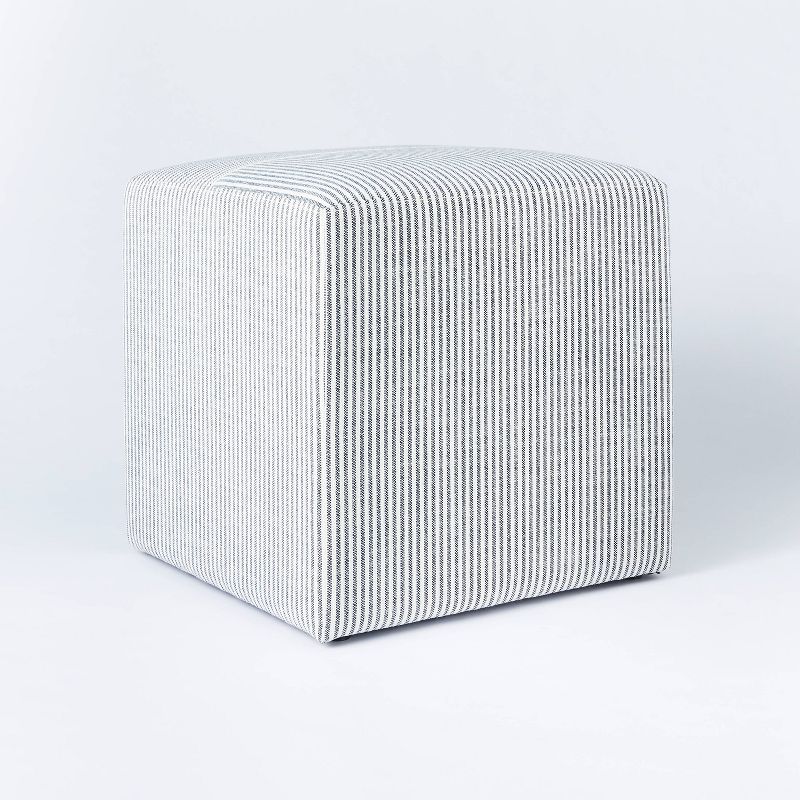 Lynwood Square Upholstered Cube Ottoman - Threshold™ designed with Studio McGee, 1 of 28
