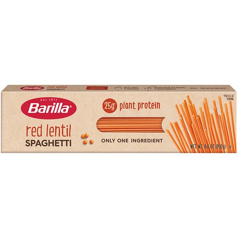 Barilla Gluten Free Red Lentil Spaghetti Pasta  : Target