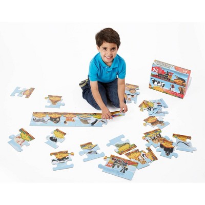 melissa & doug alphabet train floor puzzle