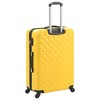 vidaXL Hardcase Trolley Set 3 pcs Yellow ABS - 4 of 4
