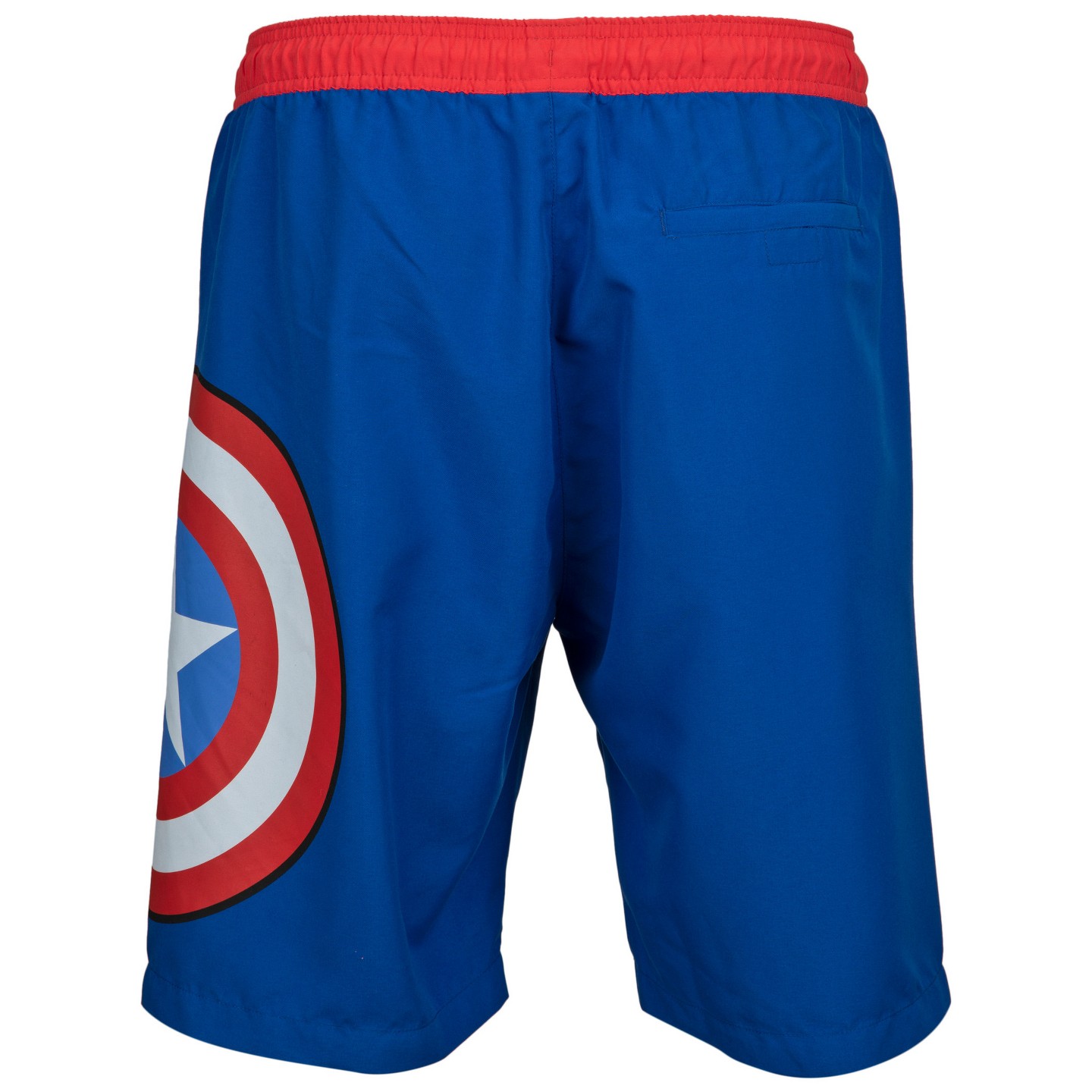 Мужские шорты Captain America Shield Logo Board Shorts - Medium (32-34) — фото 3