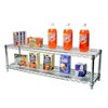 Shelving.com Chrome Wire Shelving with 2 Tier Shelves - - 2 of 3