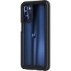SAHARA - Venture Series Hard Shell Case for Motorola G Stylus 4G (2022) - Clear/Black - 2 of 4