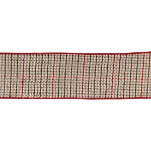 Melrose Wired Polyester Ribbon 4" x 10 yds. - 1 of 3