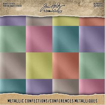 Hygloss® Assorted Metallic Foil Paper Sheets, 6 packs of 20
