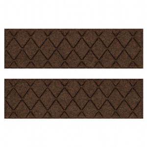 WaterHog 8.5"x30" Set of 4 Argyle Indoor/Outdoor Stair Treads Door Mats - 1 of 4
