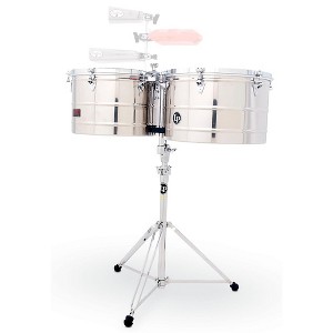 LP LP1516-S Prestige Stainless-Steel Thunder Timbales 15 and 16 in. - 1 of 1