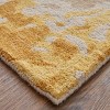 Everley Modern Abstract Ivory/Yellow/Blue Area Rug - 4 of 4