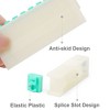 Unique Bargains Teaching Detachable Rubber Head 10 Digits Numerals Stamps Block Green - 3 of 4