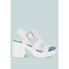 Avalon Chunky Pin Buckle Platform Heels - 2 of 4