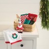 2pk Wreath and Green/White Dot Christmas Hand Towel Set - Wondershop™ - 4 of 4