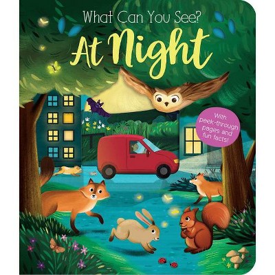 What Can You See? at Night - by  Kate Ware (Board Book)