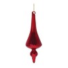 Ribbed Glass Finial Ornament (Set of 12) - 3 of 4