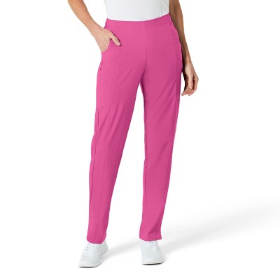 Wink W123 Women's Flat Front Cargo Scrub Pant
